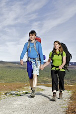 Vandring längs Linnéstigen. Foto: Kentaroo Tryman.