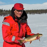 Fin röding vid Hävlingen. Foto: Naturcentrum AB.